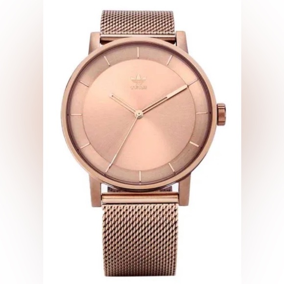 Adidas Rose Gold District M1 watch